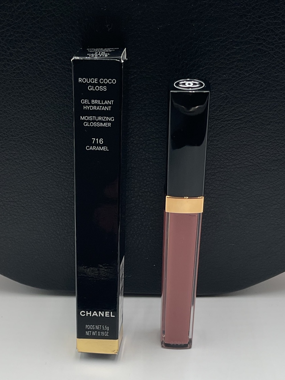 CHANEL Rouge Coco Gloss Moisturizing Glossimer 716 Caramel - BNIB & Discontinued